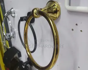 Gold Towel Ring Brimix