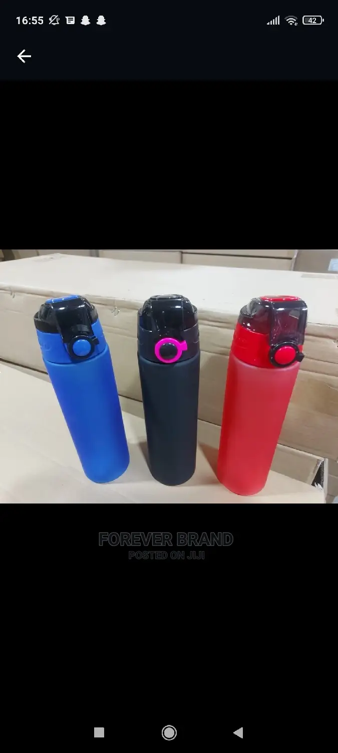 Plastic Coloured Bottles