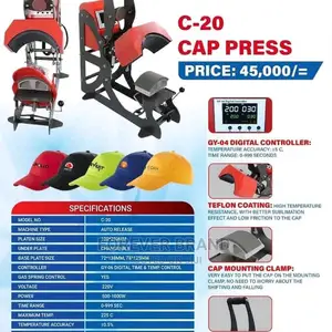 Cap Heatpress Machine