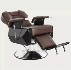 Brown Black Jumbo Shaving Chair