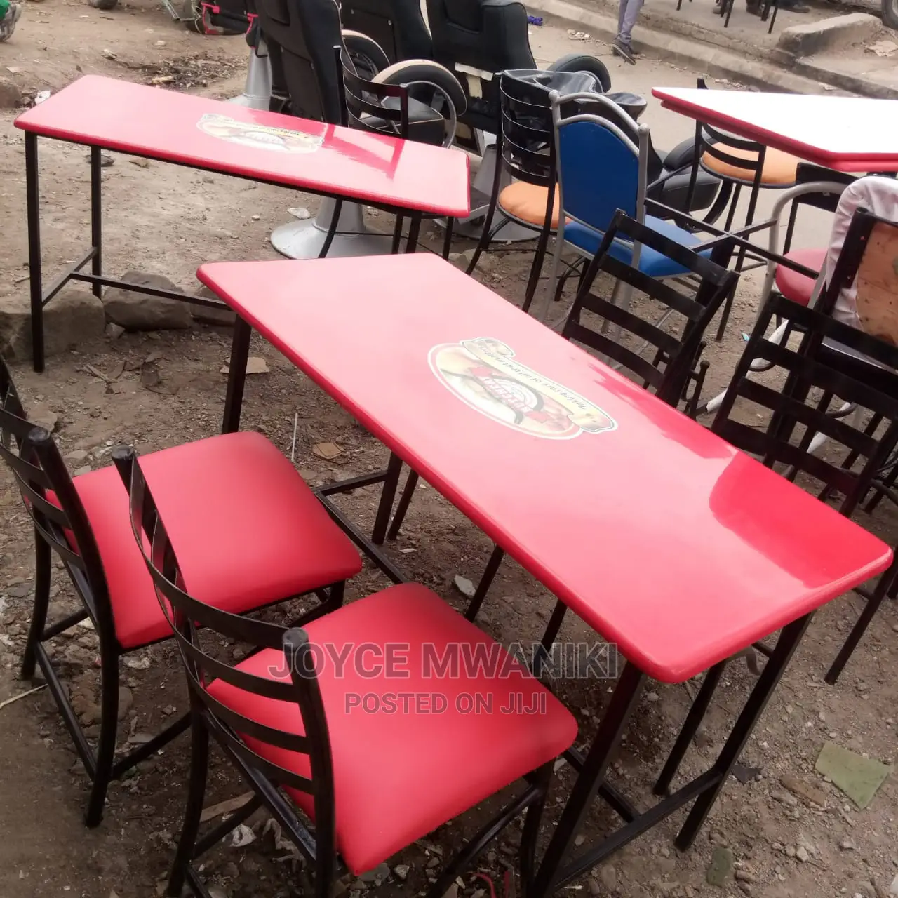 Set of 4 Restaurant Chairs and Table