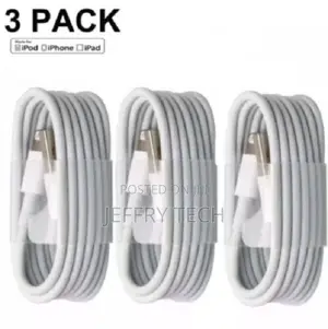 3-Pack USB Data Fast Charger Cable Cord for Apple iPhone 5 6