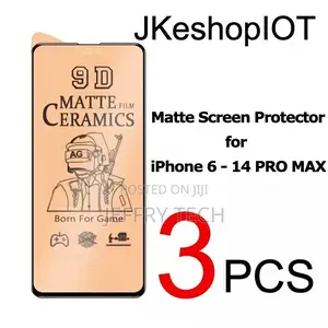 3pcs Matte Ceramic Screen Protector for iPhone 6s 7 8 SE X X