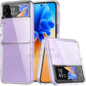 Samsung Galaxy Z Flip 4 Case Clear Slim Shockproof Hard Cov