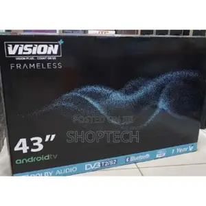 Vision Plus 43 Inch Flameless Smart Android Tv