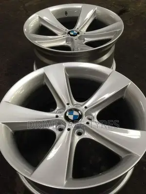 19 Inch Bmw X5 New Shape Original Rims Silver Set ( Japan)