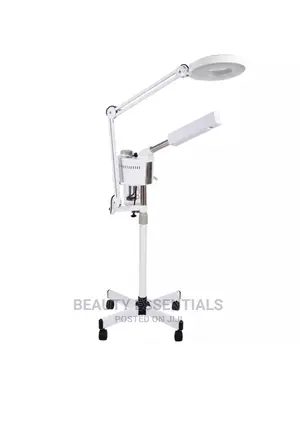 Salon Beauty Facial Steamer With Magnifying Lamp
