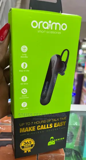 Oraimo Single Wireless Headset.