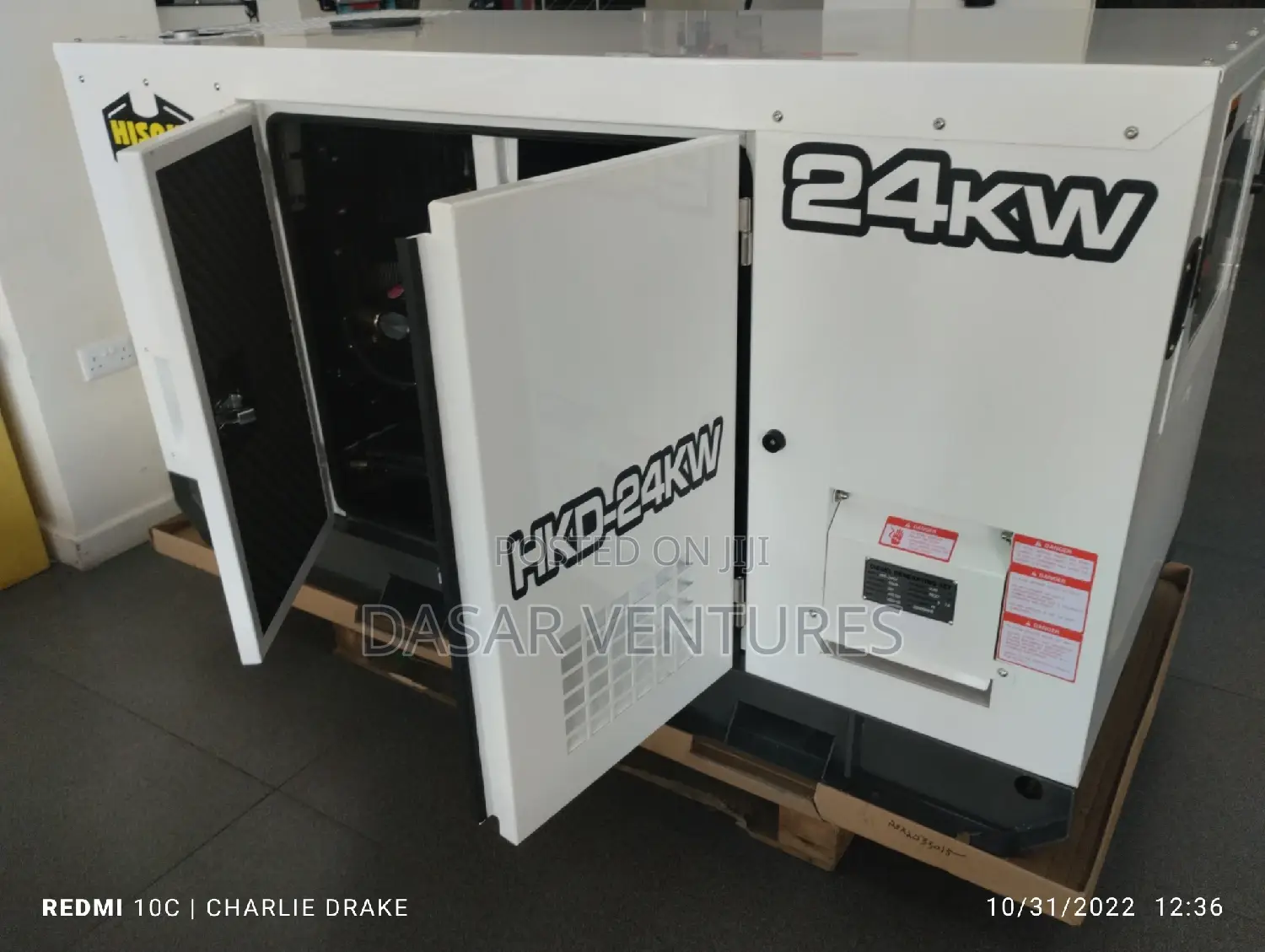 Hisaki Generator 30kva New