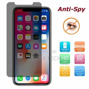 Anti Spy Safety Glass for Apple iPhone X 10 5.8 " 9H Display