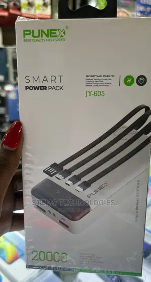 Punex 20000mah YJ 605 Powerbank.