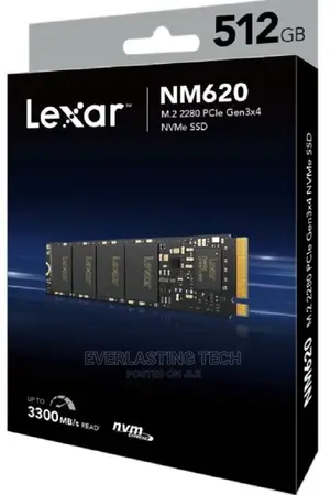 Lexar Lnm620 Internal SSD M.2 Pcie Gen 3*4 Nvme 2280 512gb