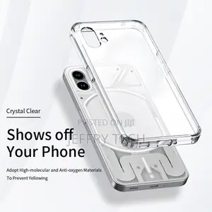 Nothing Phone (1), Luxury Shockproof Transparent Clear Crys