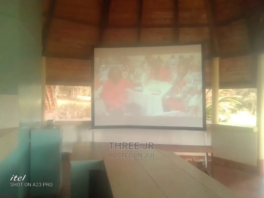 Rear/Front Large Projection Screen for Hire