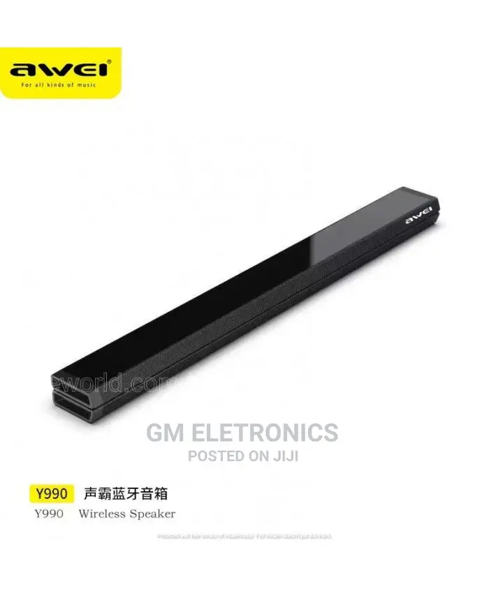 Awei Y990 Wireless Bluetooth Soundbar.