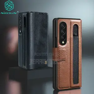 Nillkin Luxury Leather Stand Cover Samsung Z Fold 4 3