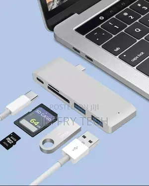 USB Hub Thunderbolt 3 Adapter USB 3.1 With PD TF SD Card Rea