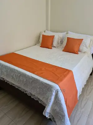 Orange Bed Runner