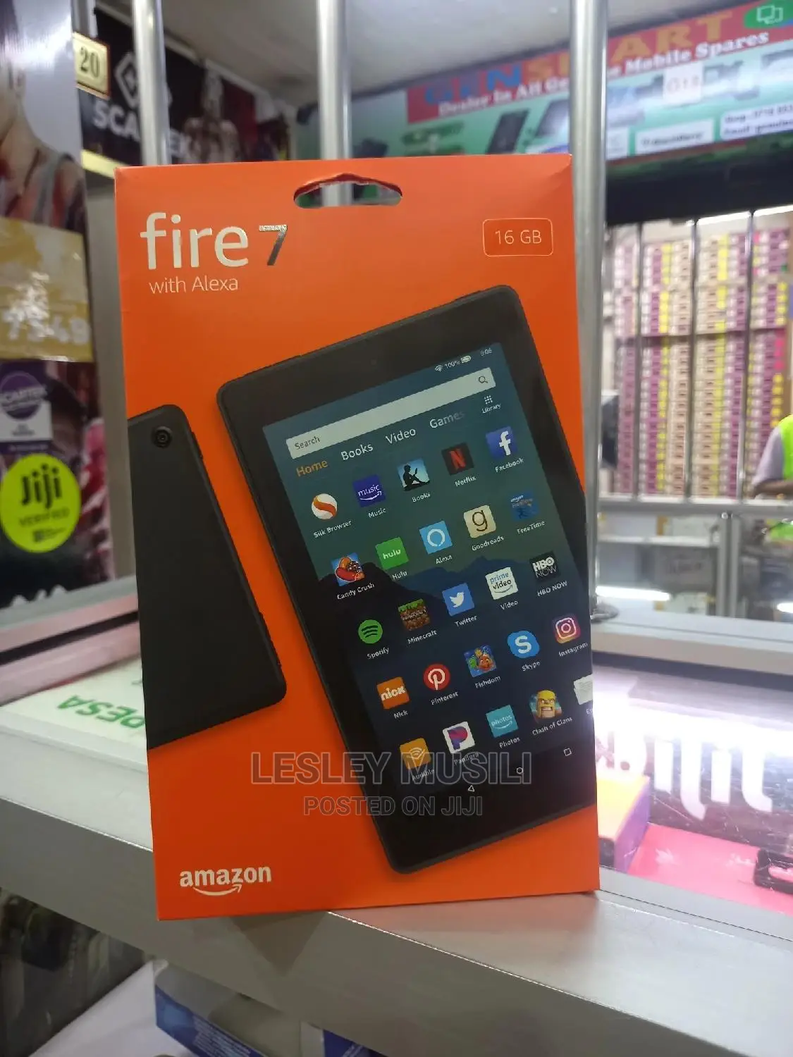 New Amazon Fire 7 16 GB Black