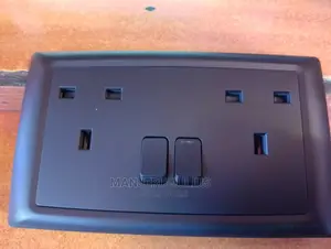 Black Twin Socket