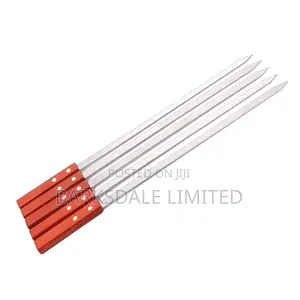 4pack Skewers Kabob Kebab Stainless Steel Barbecue Metal BBQ