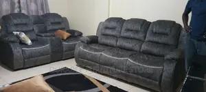 Recliner 5 Seater 3-2 With Spring Coushions