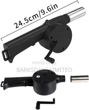 BBQ Fan Hand Blower Fire Starter Barbecue Charcoal Lighter