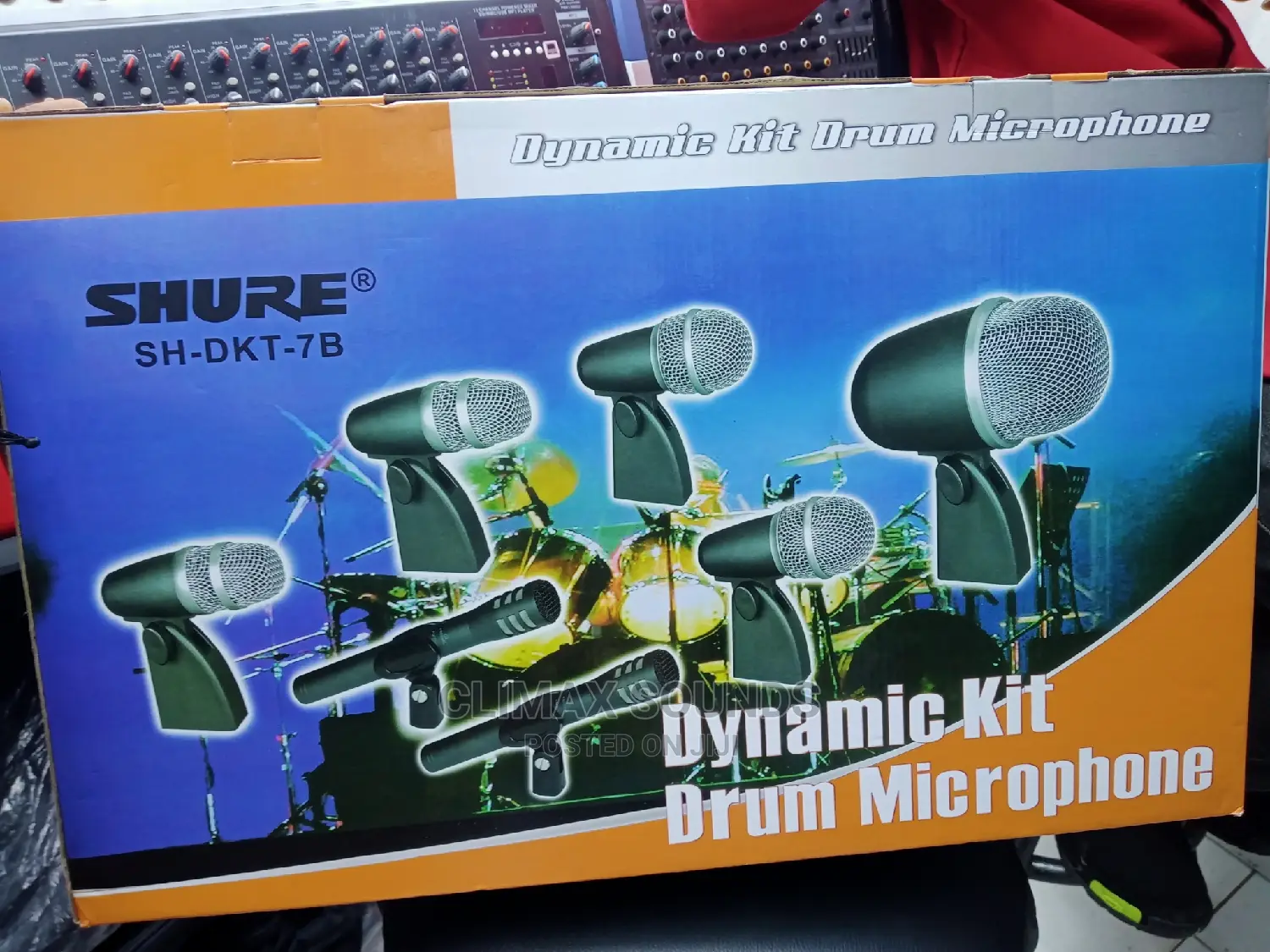 Drumset Microphone Shure ,Sh-Dkt-7b