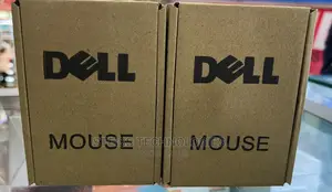 Dell Wired Brown Box Mouse.