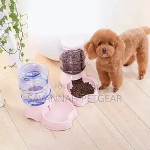 Pet-Icon Automatic Dog Cat Waterer Feeder Bundle Set