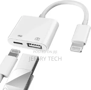 Male to USB Female Adapter OTG Charger for iPhone Uk