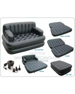 Inflatable Sofa- Bed. 5 in 1