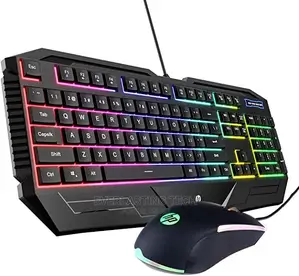 HP USB Gaming Keyboard and Mouse GK1100 Colorful Backlit