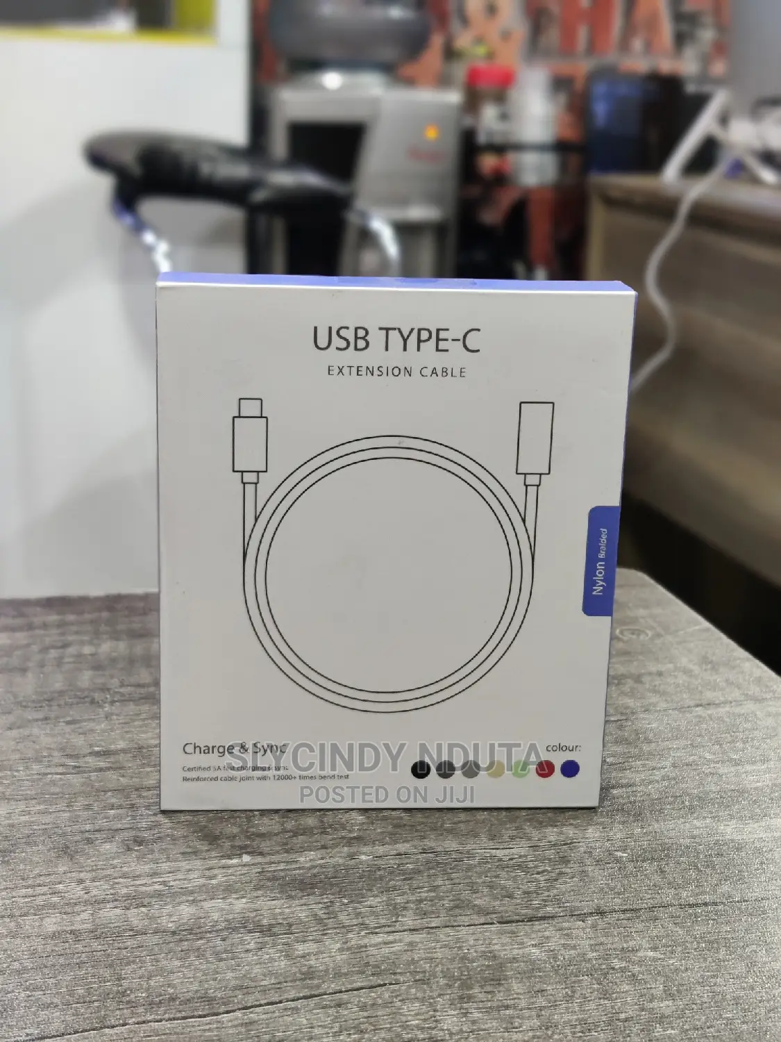 USB Type C Extension Cable Nylon Braided