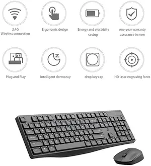 HP Wireless Keyboard and Mouse Combo CS10