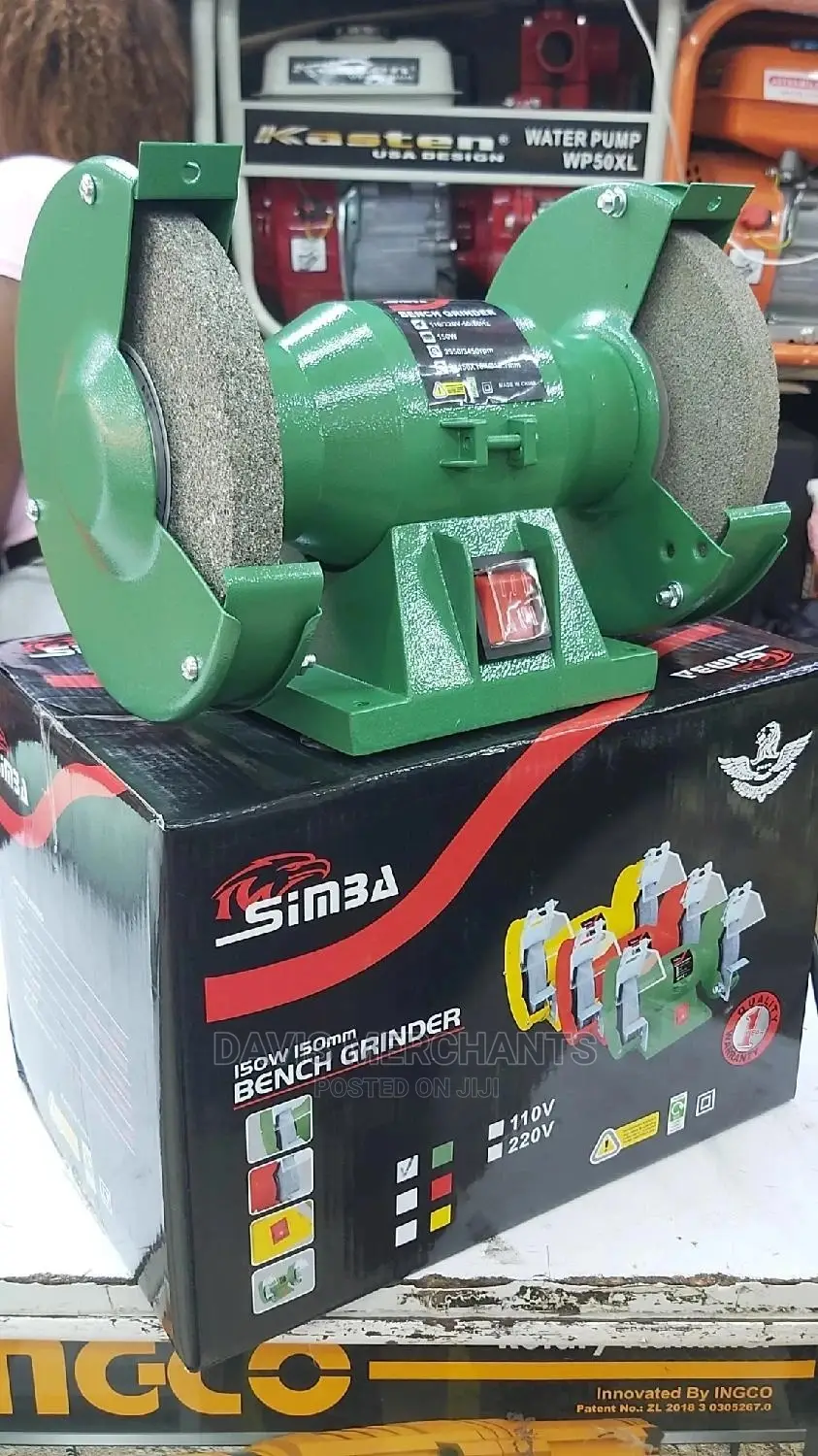 6" High Quality Wheels Bench Grinder