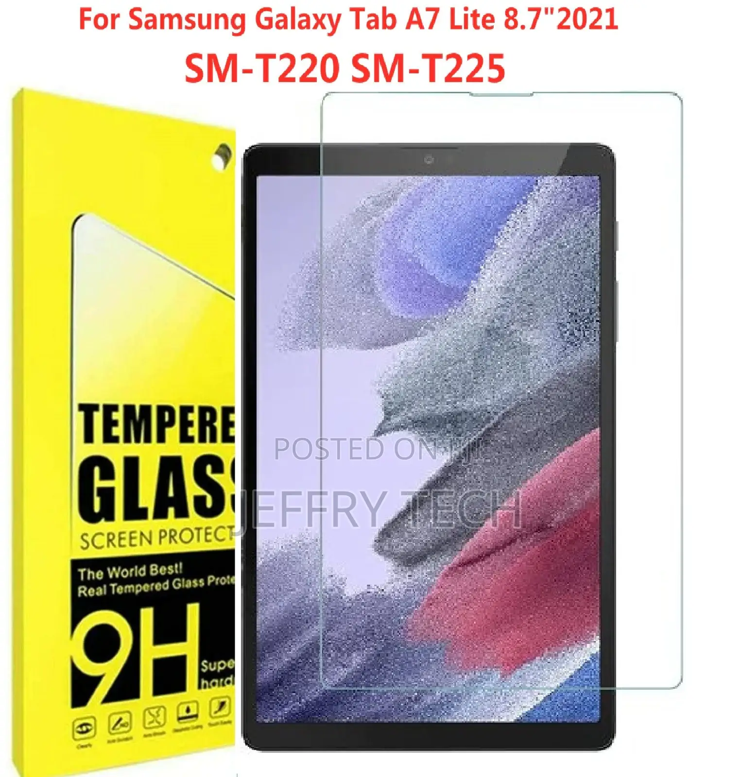 Glass Screen Protector for Samsung Galaxy Tab A7 Lite 8.7"