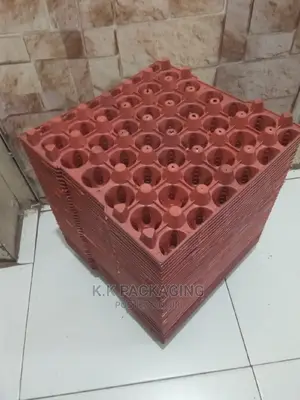 Maroon Egg Trays
