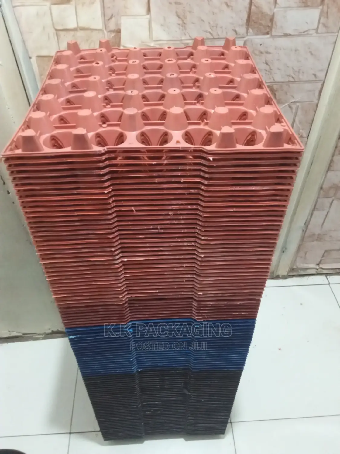 Mixed Colours Egg Trays