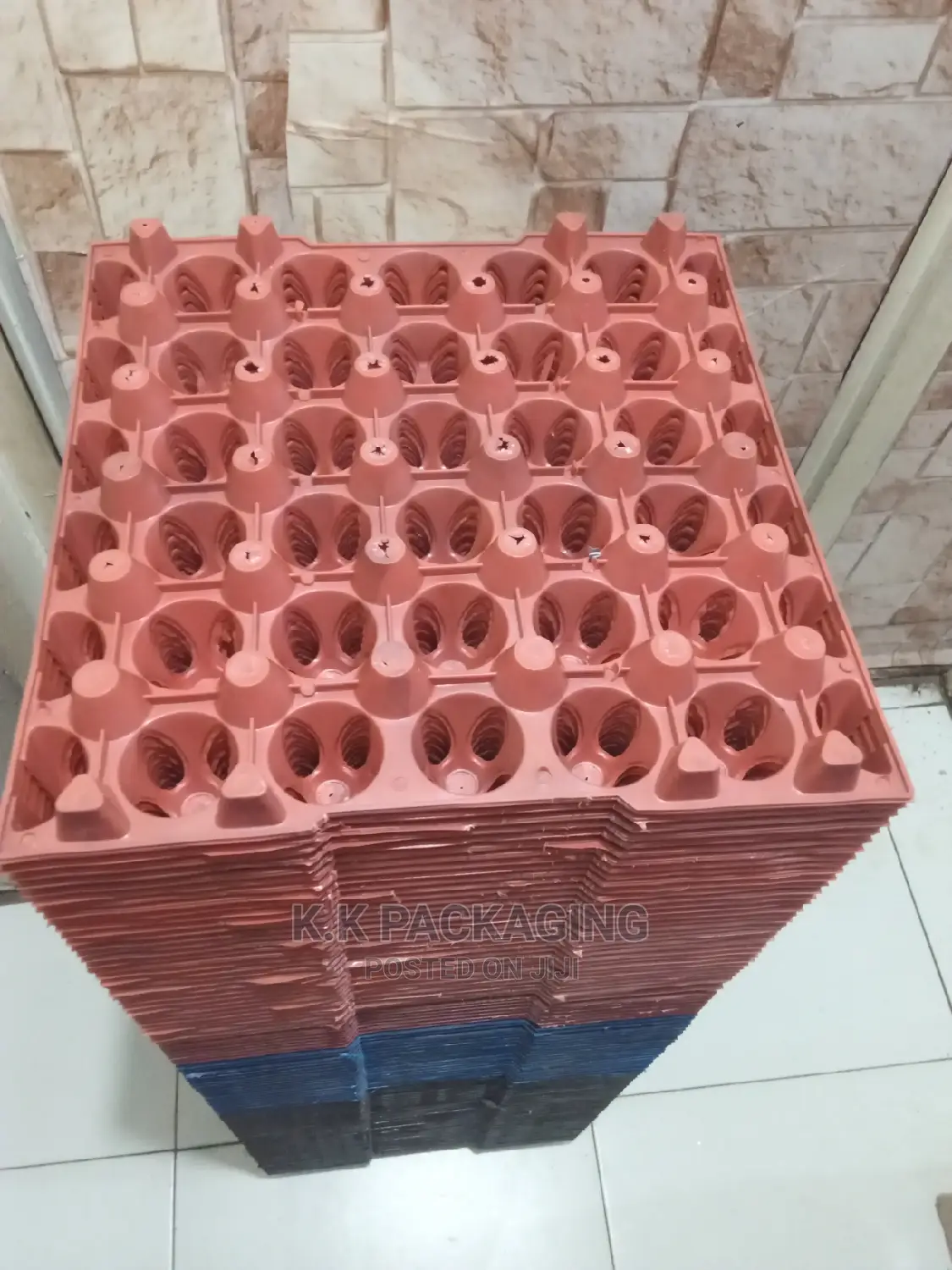 Mixed Colours Egg Trays