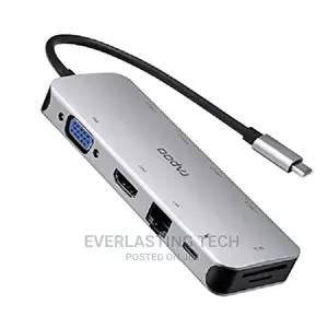Rapoo Type C | 5 in 1 With HDMI, 3 USB 3.0 Ports, Type C