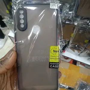 Back Cover for OPPO A31 Full Camera Protection Smoke Matte F