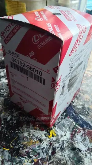 Toyota Genuine Oil Filter 38010 Made in Thailand.