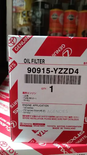 Toyota Genuine Oil Filter YZZD4 Made in Thailand 1KD Engine.