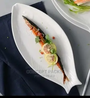 6pcs Melamine Fish Plate.