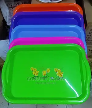 5pcs Plastic Serving Tray