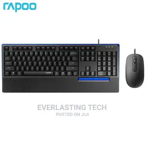 Rapoo Wired Optical Mouse Keyboard NX2000