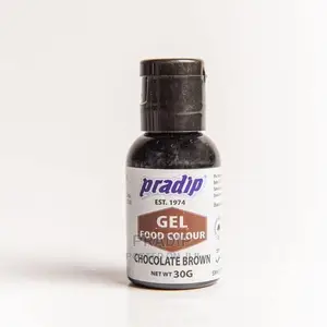 Chocolate Brown Food Color Gel 30grms Now Available
