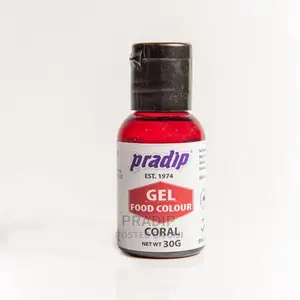 Coral Gel Food Color - 30 Grams