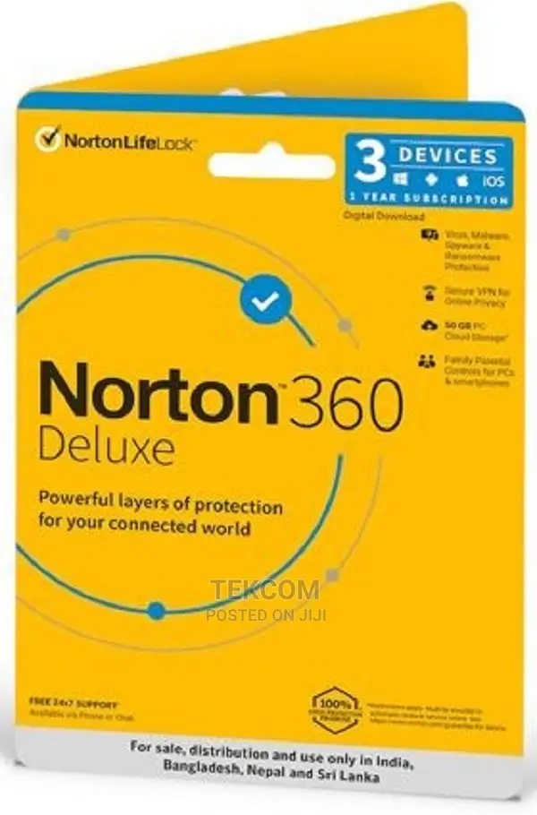 Norton 360 Deluxe 3 Users